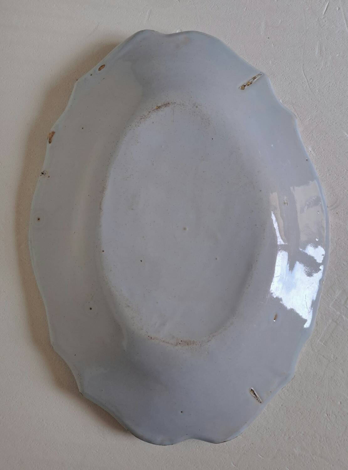 Bordeaux oval dish, 18th century