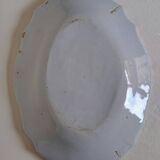 Plat ovale Bordeaux XVIII ème