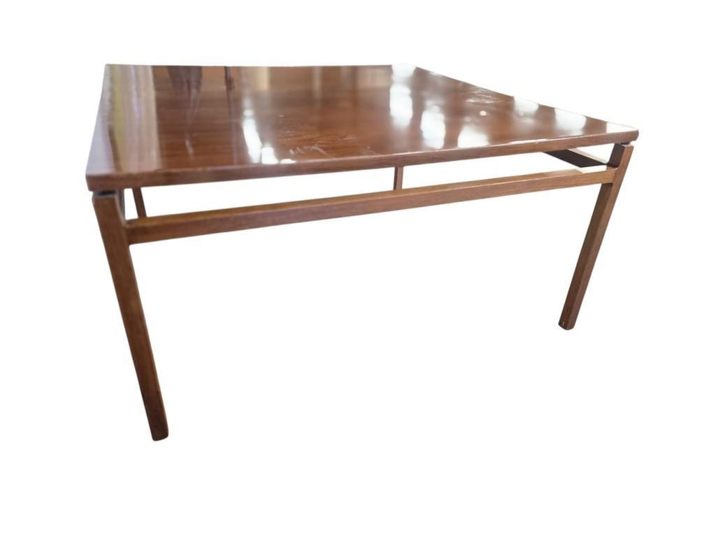 Vintage Scandinavian wooden coffee table