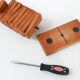 Vintage pine dominoes game 1970