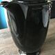 Black vintage teapot