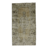 Turkish Anatolian Handmade Vintage Rug 255 cm x 145 cm