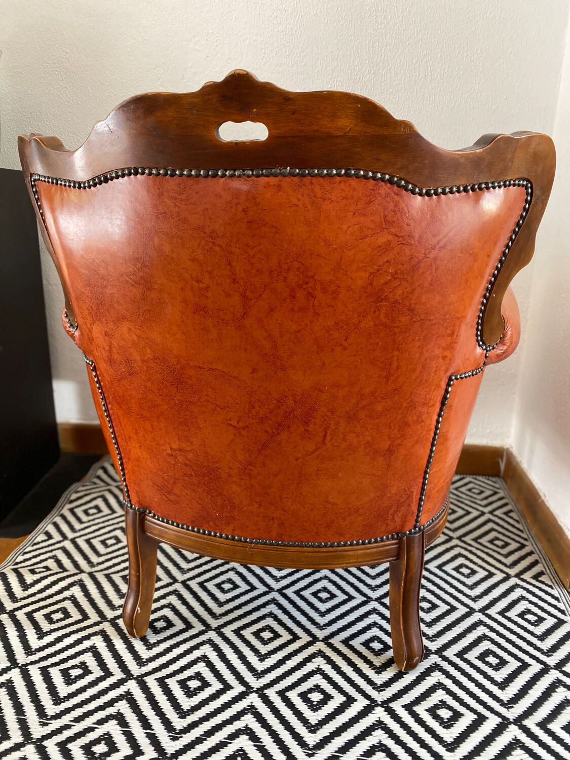 Chesterfield baroque armchairs