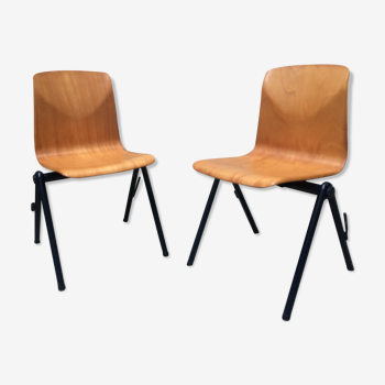 Pair of Galvanitas S30 chairs