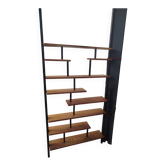Vintage floor-to-ceiling shelf