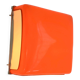 Applique Cnosso Orange par Angelo Mangiarotti pour Artemide, 1960