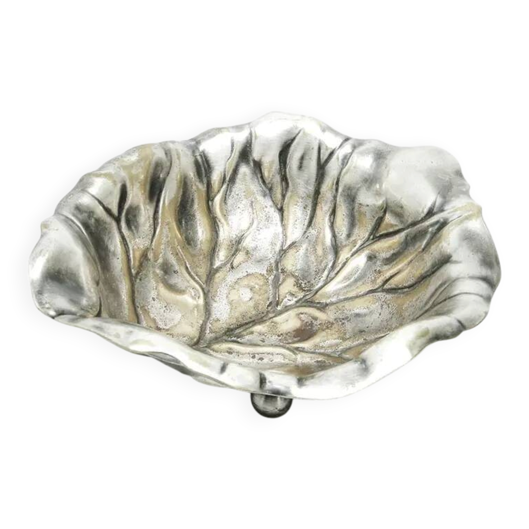 Basket sugar bowl, Art Nouveau, silver-plated brass, WMF, Germany, early 20th century