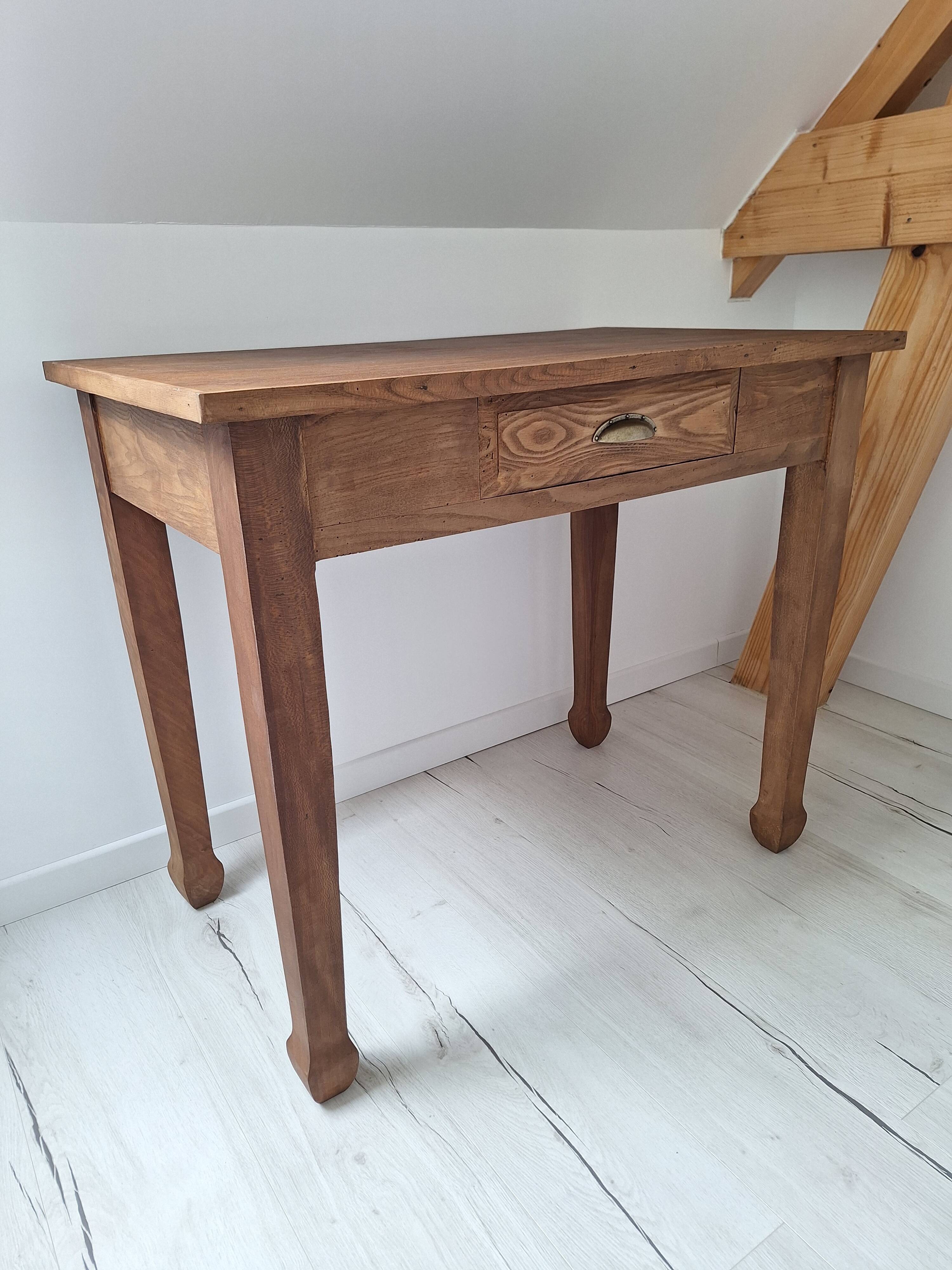 Vintage Country Farmhouse Desk / Console / Side Table