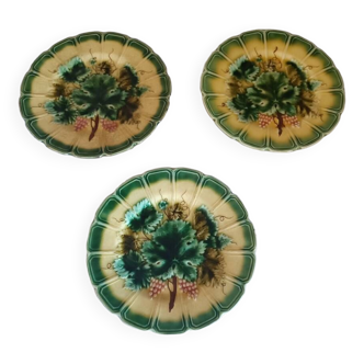 Majolica plates