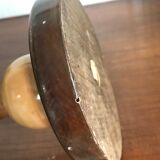 Art deco wooden lamp