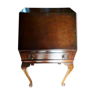 Antique secretary with flap