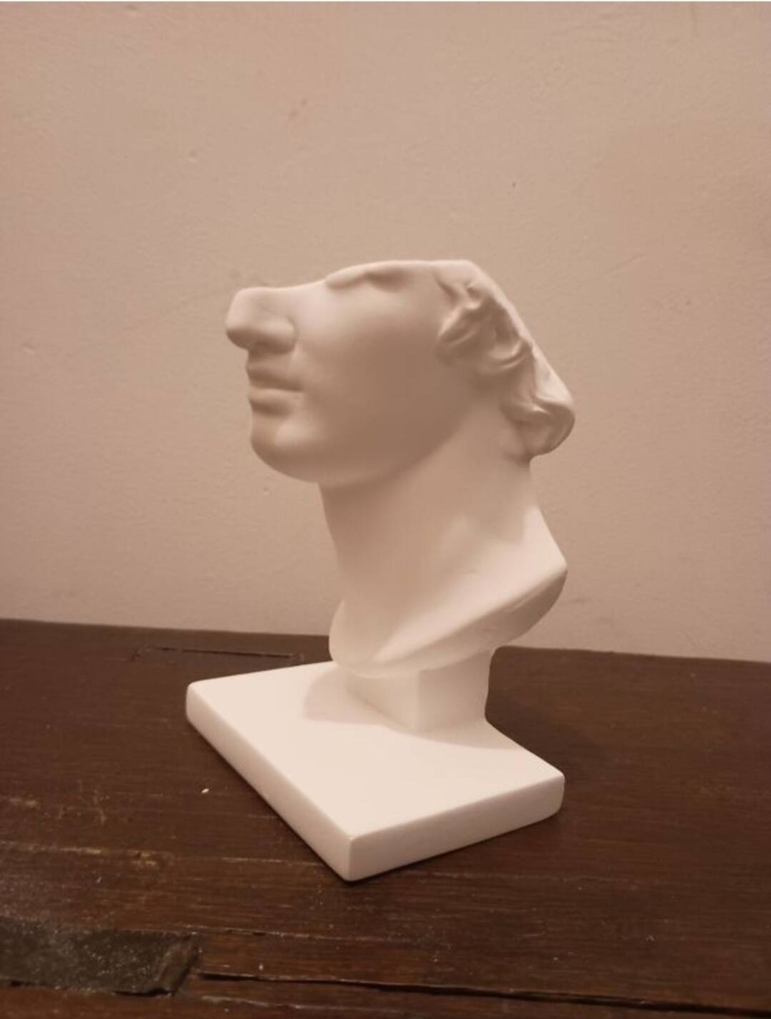 Plaster head
