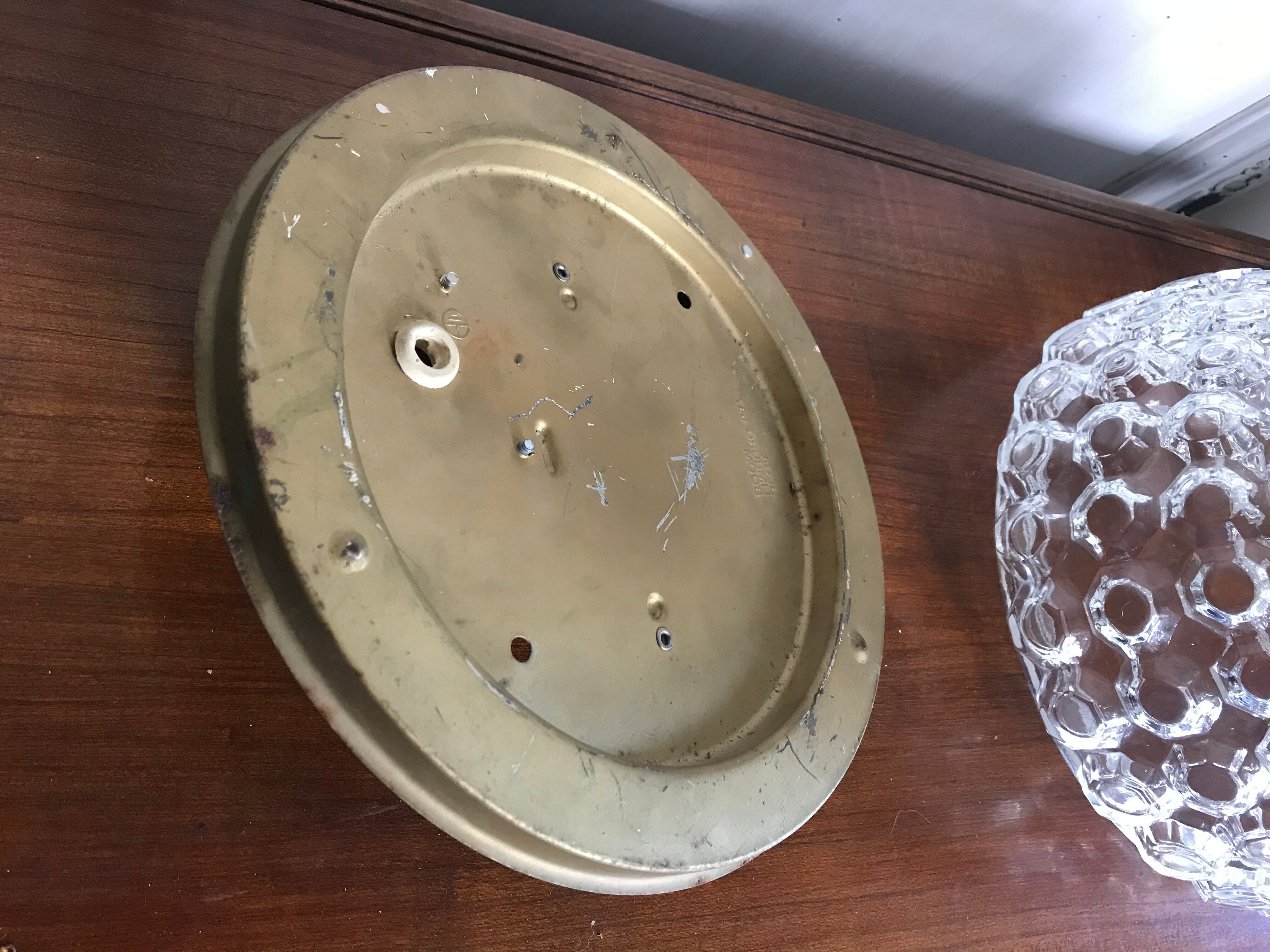 Limburg glass and brass ceiling