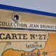 Vintage large format school map - Indian Ocean