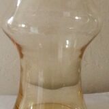 Carafe ocre jaune ambré