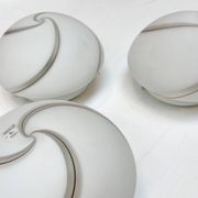 Murano glass ceiling or wall lamp by Vetri VM, 1960s