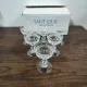 Set of 6 crystal digestif glasses from Saint Louis Trianon - NEW