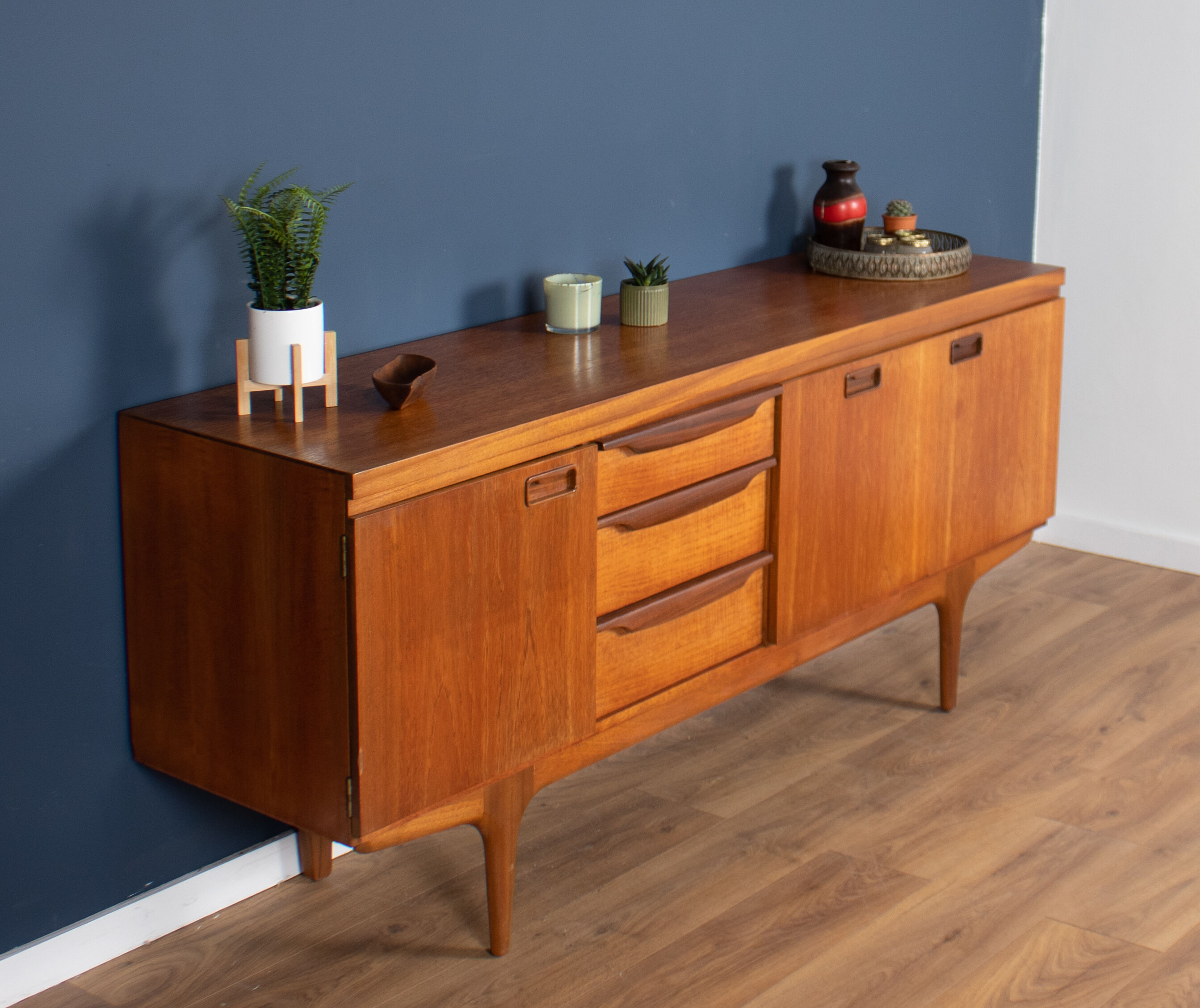 Retro Teak 1960s Greaves & Thomas Mid Century Sideboard