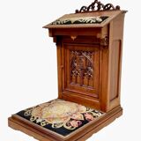 Pray to God in Neo-Gothic Walnut