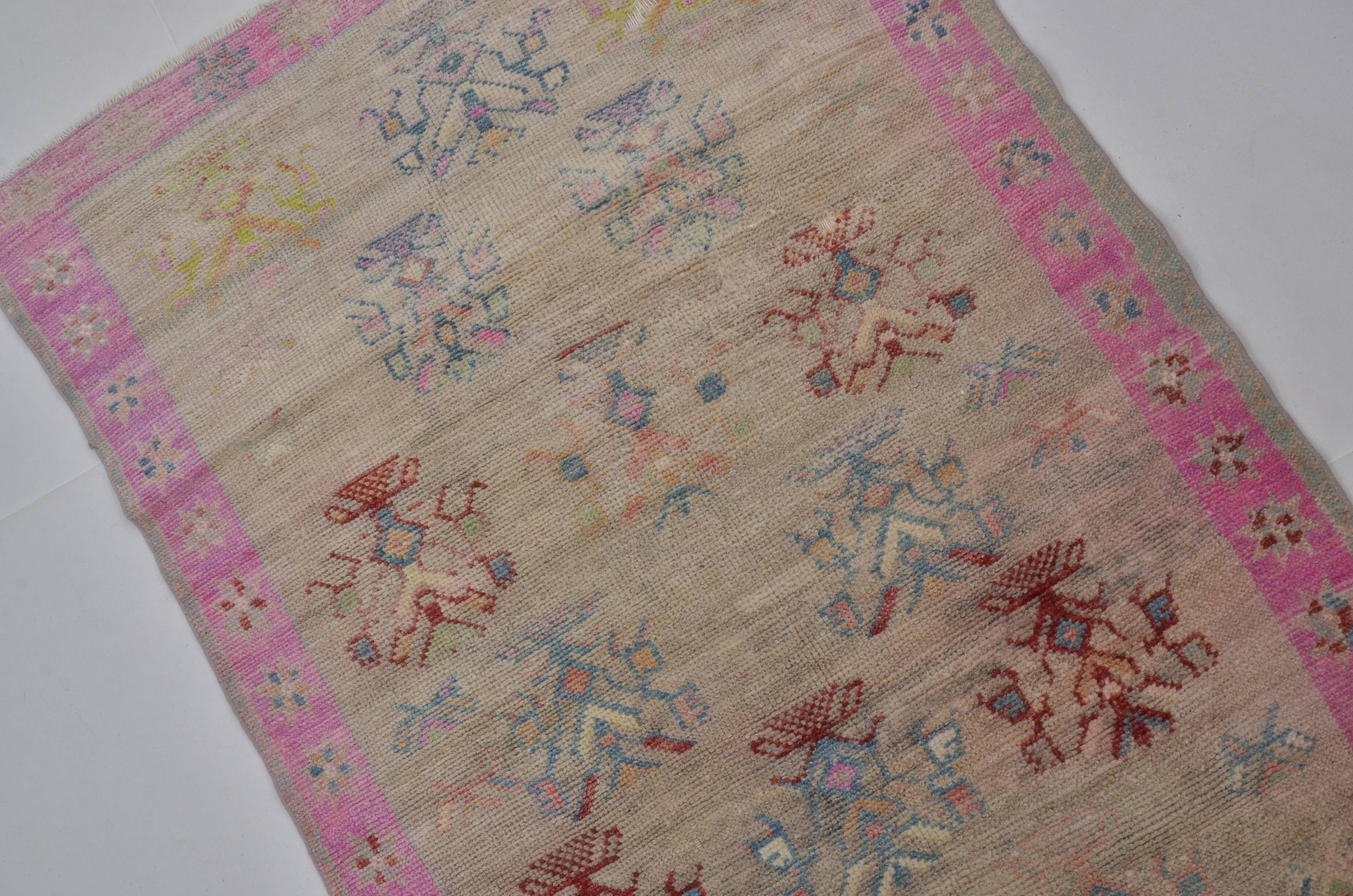 Oushak Anatolian Wool Carpet sku 1424