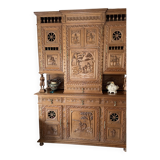 Superb Breton buffet finely carved
