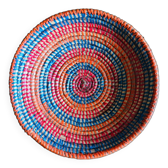 Handcrafted African basket