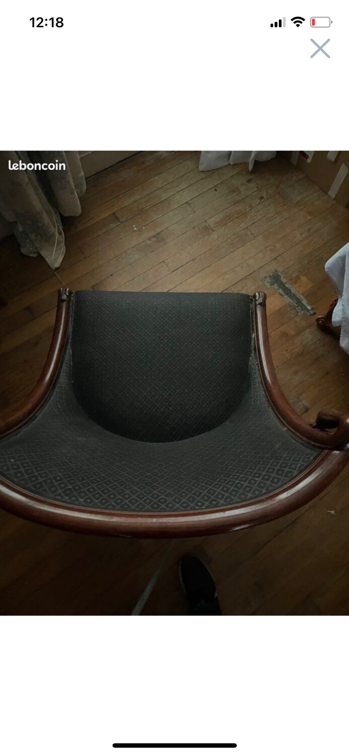 Fauteuil col cygne
