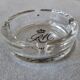 Royal Monceau Paris vintage glass ashtray
