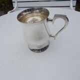 Tasse métal argenté