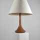 Lampe de table vintage danoise des années 50 scandinave
