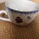 Set of 2 Blue Ninette Marie Lou Digoin Sarreguemines cups