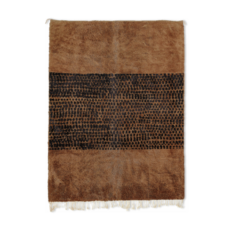 Moroccan carpet brown 180x150cm