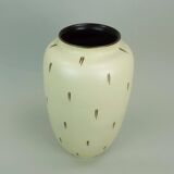 large mid century ceramic FLOOR VASE 1950s fritz van daalen, model 81/10A