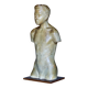 Buste de jeune homme Art Déco