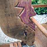 Child rocking horse wooden