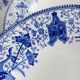 Set of 4 Boch la Louvière Dragon deep plates