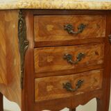 Pair bedside table style Louis XVI