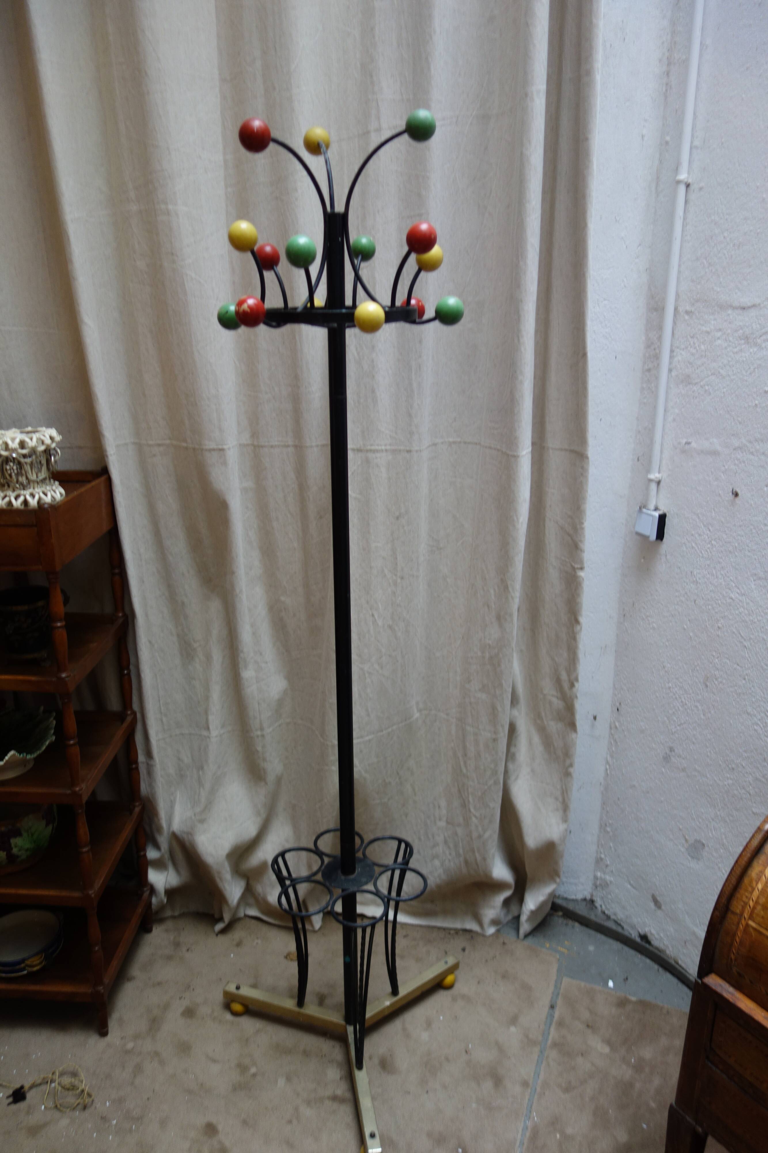 Porte manteau années 50