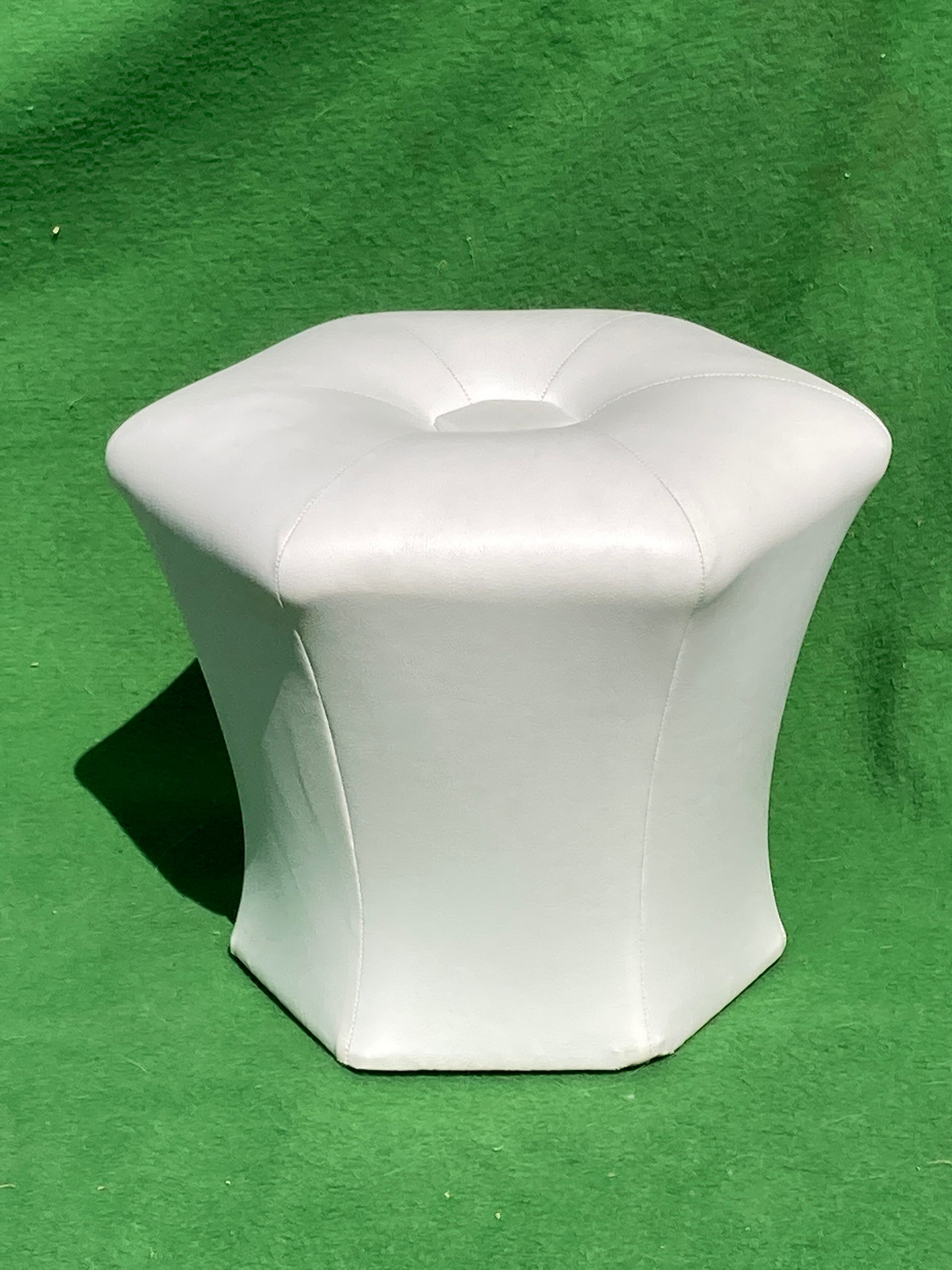 Dutch mushroom hocker pouffe or stool