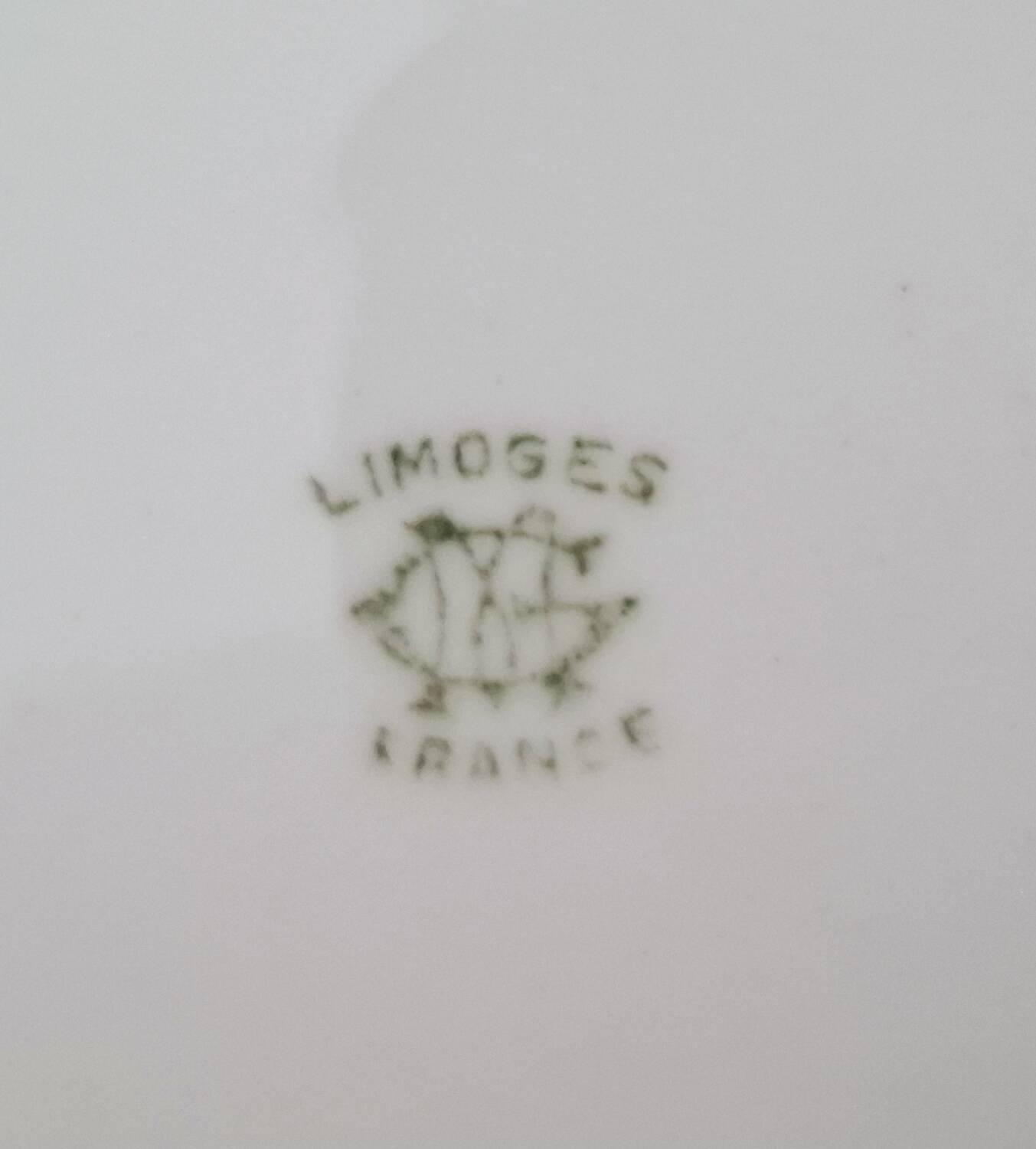 Limoges Porcelain Dessert Plates