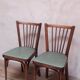 Pair of Baumann bistro chairs n°12