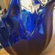 Murano crystal vase