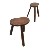 Pair of tripod stool