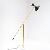 Italian floor lamp black