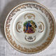 Set of 22 flat plates Limoges vintage Japanese motifs