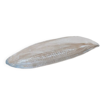 Corn cob glass tray