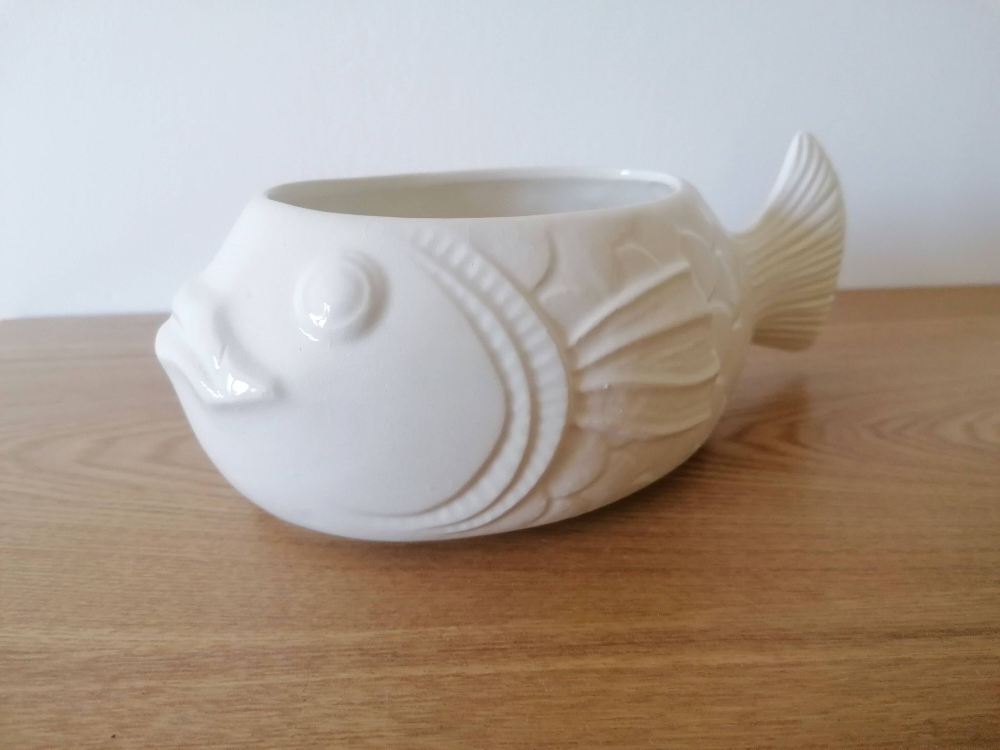 Saucière Sarreguemines forme de poisson