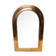 Brass mirror 45x29cm