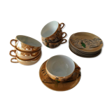 Fine porcelain tea service from Japan