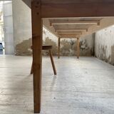 XL farmhouse table in beech and pine 3m